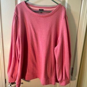 Talbots Plus Size Pink Sweater